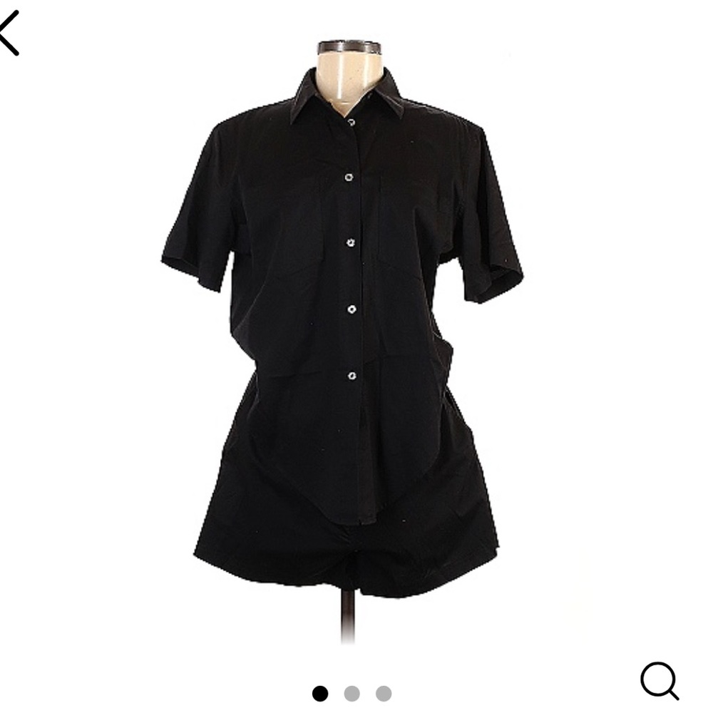T by Alexander Wang black romper, size 4